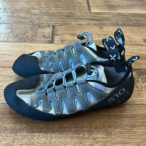 Five Ten 5.10 Siren Women's Rock Climbing Shoes All Around Speed Lace Size 7.5 - Picture 6 of 10
